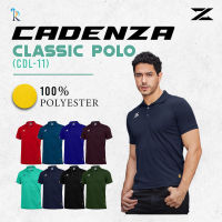 เสื้อโปโลคอปกผู้ชาย CADENZA (คาเดนซ่า) รุ่น CDL-11 ผ้า MICRO POLYESTER ชุดที่ 1 ของแท้100%