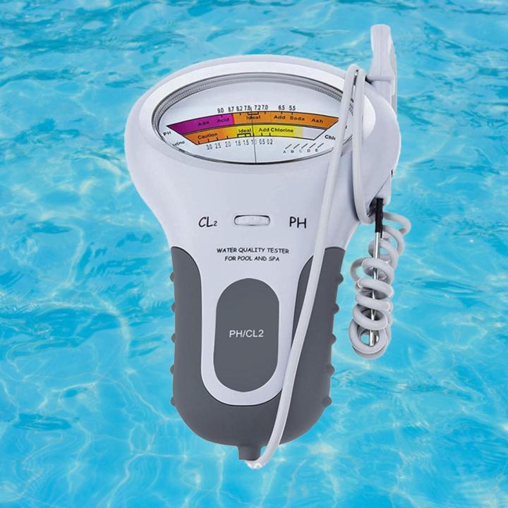 เครื่องวัดค่า-ph-คลอรีน-cl2การวัดระดับ-cl2ของมืออาชีพระดับตัวทดสอบมิเตอร์การตรวจสอบน้ำสำหรับสปาสระว่ายน้ำ