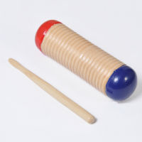 Orffs Percussion Instruments Straight Frog Childrens Musical Instrument Sand Barrel Wooden Sand Tube Random Delivery