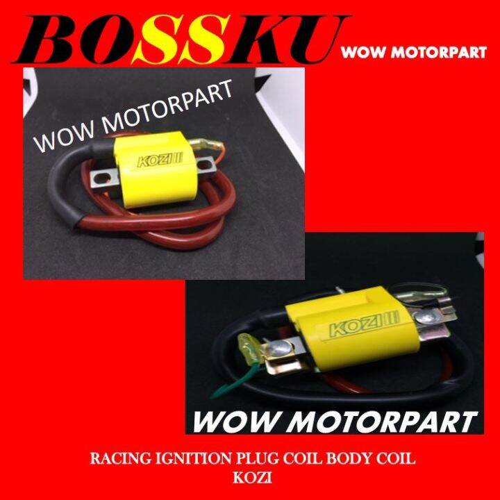 RACING IGNITION COIL PLUG COIL BODY COIL KOIL KOZI FOR LC135 SRL RXZ Y125 Y110 EX5 KRISS WAVE100
