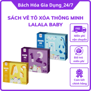 HÀNG THANH LÝ - NEW Sách vẽ tô xóa thông minh Lalala Baby, 4 màu tự chọn