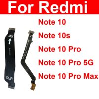 LCD Motherboard Connector Flex Cable For Xiaomi Redmi Note 10 Note 10S Note 10 Pro Max 5G Mainboard LCD Display Connector Ribbon Mobile Accessories