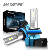 MAXGTRS 2x 2000LM H8 H11 9006 HB4 H7 H10 CSP Y22 Chips Car LED Light Auto thumbnail
