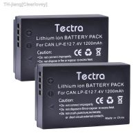 Tectra 1200mAh LP-E12 LPE12 Camera Battery For Canon EOS M10 Kiss X7 Rebel SL1 EOS 100D SX70 HS EOS-M/ M2/ M50/ M100/ M200 new brend Clearlovey