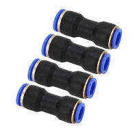 4PCS Quick Connectors Push On Straight Reducer Fittings For PU Hose Nylon Tube 23in 47in