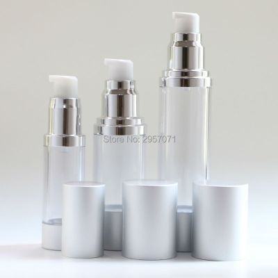 【CW】 Refillable Bottles Airless Dispenser Bottle for 15ml 50ml