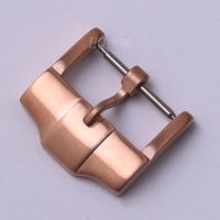 ：》《{ 18Mm Stainless Steel Buckle Watch Band Button Pin Clasp Fine Steel Buckles Accessories