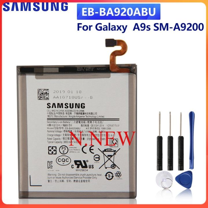 แบตเตอรี่-samsung-galaxy-a9-2018-eb-ba920abu-3800mah-ประกัน-3-เดือน