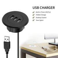 Untuk Komputer Pc Laptop 5Cm Lubang Grommet Pemasangan Di Meja Pemisah Usb2.0 150Cm Lubang Grommet Antarmuka Usb Pengisi Daya Cepat