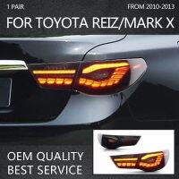 ไฟรถยนต์สำหรับ Toyota Reiz/mark X ไฟท้ายประกอบ2010-2013 DRL สัญญาณเลี้ยวสะเก็ดมังกรไฟหลัง LED