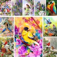 Animal Girl Parrot Diamond Painting New 2023 Stickers Posters Home Decor Handiwork Mother Gift Hot Dropshipping Free Shipping