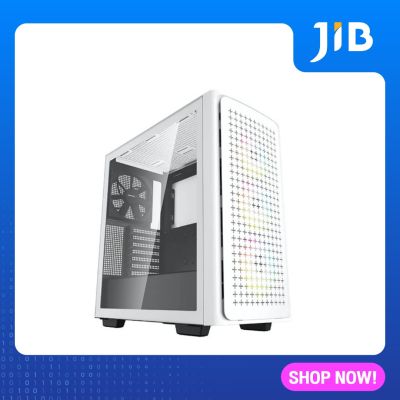 CASE (เคส) DEEPCOOL CK560 WH (WHITE) (E-ATX)