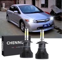 2PC Bright 6000K ไฟฉายคาดศีรษะ LED ไฟหน้า HB4หลอดไฟลำแสงต่ำสำหรับ Honda Civic (FD) 8ThGen 2006-2011อุปกรณ์เสริม