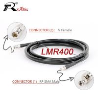 RP-SMA Male to N Female LMR400 Cable 50 ohm RF Coax Extension Jumper Pigtail for 4G LTE Cellular Amplifier Phone Signal Booster