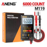 ANENG M119แบบพกพา Digital Multimeter 6000นับ Multim Avometer ทรานซิสเตอร์ Capacitor Tester สำหรับ Ohm Diode CVC Hz