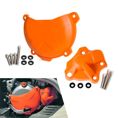 Clutch Cover Protection Cover Water Pump Cover Protector for KTM 350 EXC-F EXCF 2012 2013 2014 2015 2016