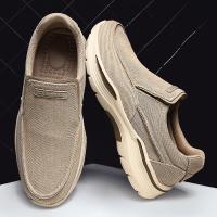 Shoes for Men Casual Summer Shoes Lightweight Canvas Breathable Loafers Men 2023 New Male Outdoor Walking Sneakers Big Size