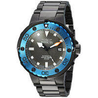 Invicta Mens 24466 Pro Diver Analog Display Automatic Self Wind Black Watch