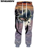 Newest Popular Animal Catfish 3D Print Trousers Men Women Popular Streetwear Trousers Harajuku Casual Pant Drop Shipping 03