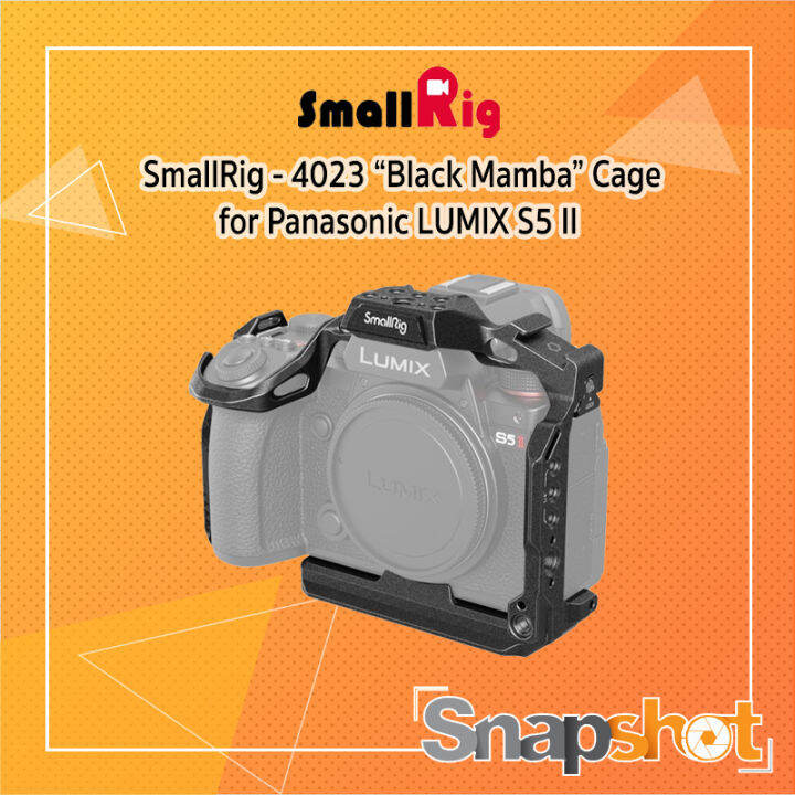 SmallRig - 4023 “Black Mamba” Cage for Panasonic LUMIX S5 II