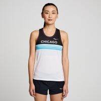 SAUCONY-STOPWATCH SINGLET Women