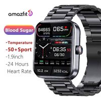 2023 Amazfit Smart Watch For Men 24 Hour Heart Rate Sleep Body Temperature Blood Sugar Monitoring Bracelet Magnetic Charging