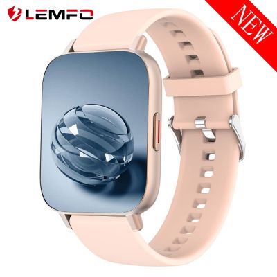 （A Decent035）LEMFO I20MWatch ผู้หญิง Smartwatch MenCall2021เครื่องวัดความดันโลหิตใหม่ DIY DialsRate Tracker