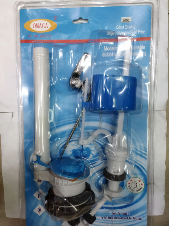 3002 Toilet Water Tank Fittings Lever Type Flush Kit Set Lazada PH