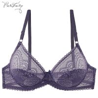 [A Motion] Parisfairy สไตล์ฝรั่งเศสลูกไม้ Bras สำหรับชุดชั้นในสตรี Underwire Bralette B C ถ้วยเล็กเซ็กซี่ Brassiere หญิง Intimates ชุดชั้นใน