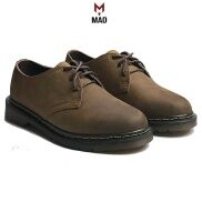 Giày tây nam Derby Dr Martens 1461 MAD Shoes wax Crazy Horse Brown da bò