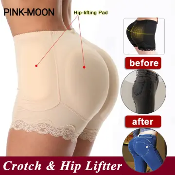 Buy Women Hip Pads High Waist Padded Panties Shapewear Tummy Shaper Fake  Ass Butt online