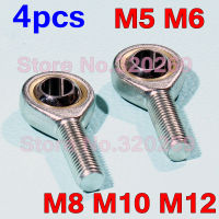 4PCS M6 M8 M10 M12 ชายสั่นด้ายซ้ายขวา Fish Eye Rod End Joint เครื่องลูกปืน-DCV STORE