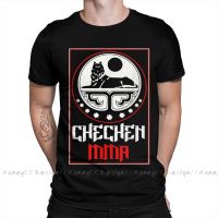 Chechnya Chechen T-Shirt Men Top Quality 100% Cotton Short Summer Sleeve Chechen Mma Chechnya Fight Casual Shirt Loose