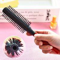 1pcs Antistatic DIY Curling Comb Hair Massage Salon Hair Care Straight Curved Curl Coat Pear Head Round Hair Brush Female