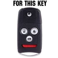 New prodects coming For Honda Accord Acura TL ZDX MDX TSX Car Key Shell Cover Fob Case Skin Protector Holder Silicone Car Replacement Accessories