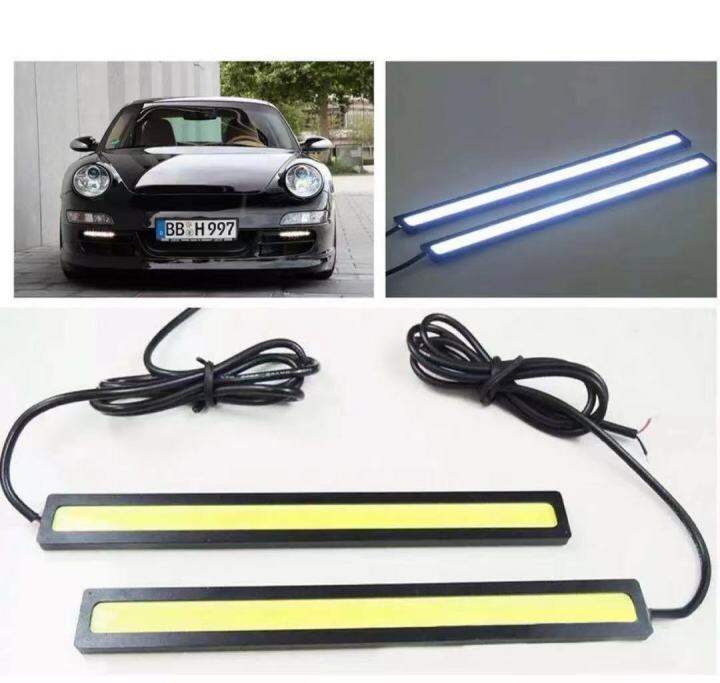 2pcs-waterproof-12v-led-cob-car-auto-drl-driving-daytime-running-lamp-fog