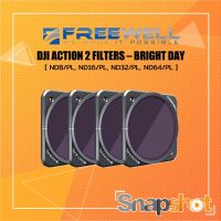 FREEWELL DJI ACTION 2 FILTERS – BRIGHT DAY [ ND8/PL, ND16/PL, ND32/PL, ND64/PL ] Freewell Filter Freewell ND