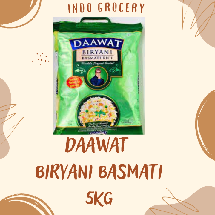 DAAWAT BIRYANI BASMATI RICE 5KG Lazada Indonesia