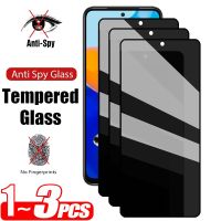 1 3 PCS Anti Spy Tempered Glass For Xiaomi Redmi Note 11 10 Pro Privacy Screen Protector Redmi Note11 Pro Plus 5G Global Antiespia Pelicula de Cristal Templado Redmi Note10 Front anti-peeping Protective Film