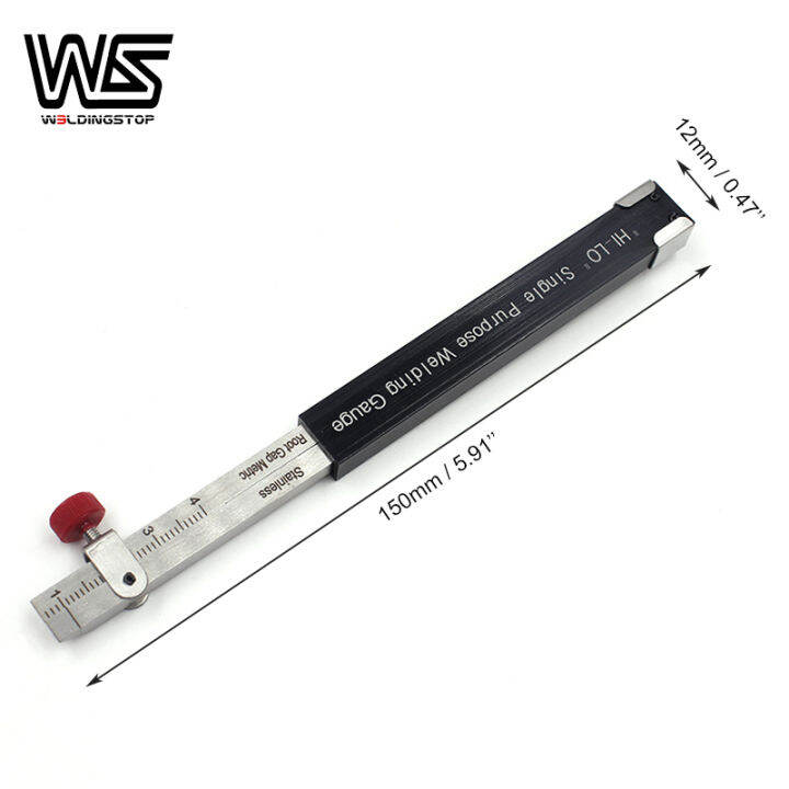 Internal Single Purpose Hi Lo Small Height Gauge Welding Gage Ruler Root Gap In Metric Lazada 9113