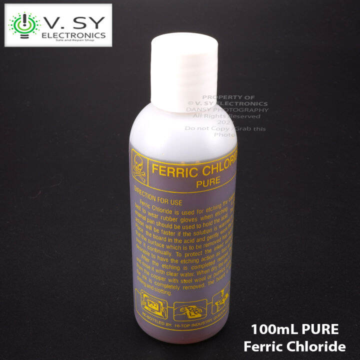 Pure Ferric Chloride for DIY Electronic PCB Etching Solution Circuit