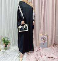 【YF】 Ramadan Muslim Prayer Hijab Dress Garment Jilbab Women Abaya Full Cover Niqab Dubai Modest Robes Black