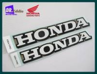 #สติ๊กเกอร์ ตัวอักษร HONDA / HONDA LETTER White 22MM Sticker (GENUINE PARTS)