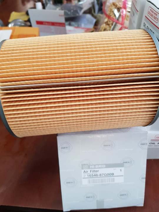 กรองอากาศ-ไส้กรองอากาศ-air-filter-nissan-big-m-bdi-bd25-เครื่อง-2-5-ฝาแดง-ปี1990-1995-hi-bridพร้องส่ง