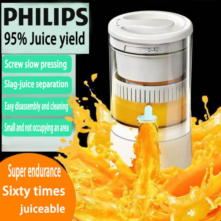PHILIPS Spinning Juicer Slow Juicer 100 Fresh Juice Extraction Blender