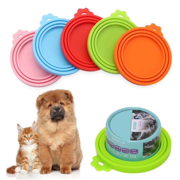 FANGAN Cat Dog Reusable Universal Size Keep Fresh Wet Food Storage Can