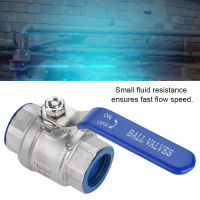 minxin Full Port Ball Valve 304 Stainless Steel Two-piece Full Port Female Ball Valve 3/4 NPT 1000WOG