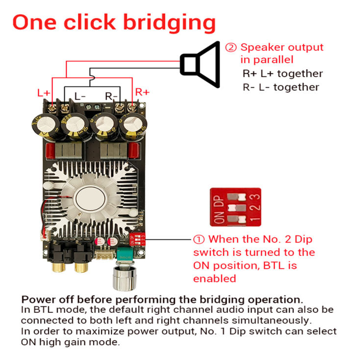 tda7498e-เครื่องขยายเสียงดิจิตอล160w-160w-dual-channel-220w-mono-channel-dc15-35v