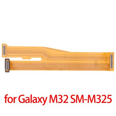 ต้นฉบับสําหรับ Galaxy M32 SM-M325 เมนบอร์ด Flex Cable สําหรับ Samsung Galaxy M32 SM-M325