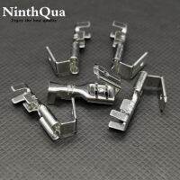 10/20/50pcs/lot 4.8 / 6.3 against the back shoulder of male and female plug spring terminals inserted spring cold terminal Electrical Connectors